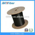 GJXH-4core G657A FTTH drop fiber optic cable with black LSZH jacket